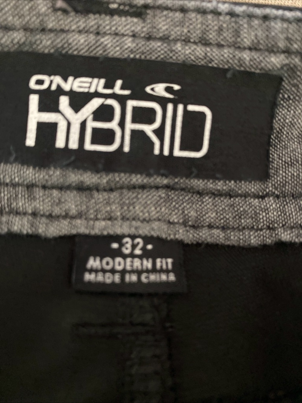ONeill Pants Mens 32 Black Hybrid Hyperdry Modern Fit Stretch Active Golf Casual - Picture 7 of 7